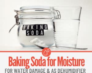 does baking soda absorb humidity